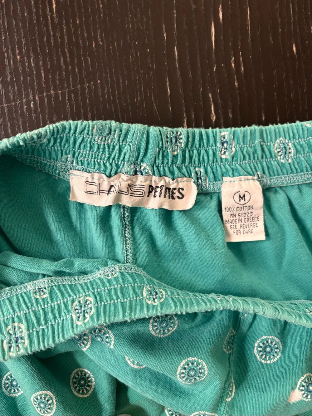 Women’s 90s matching cotton short set